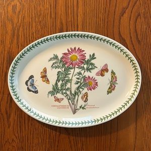 Portmeirion, Botanic garden collection oval platter 13”